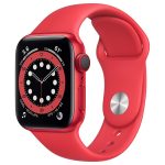 ساعت هوشمند اپل واچ سری 6 مدل 40mm Aluminum Case with Sport silicone Band - Image 6
