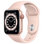 ساعت هوشمند اپل واچ سری 6 مدل 40mm Aluminum Case with Sport silicone Band - Image 7