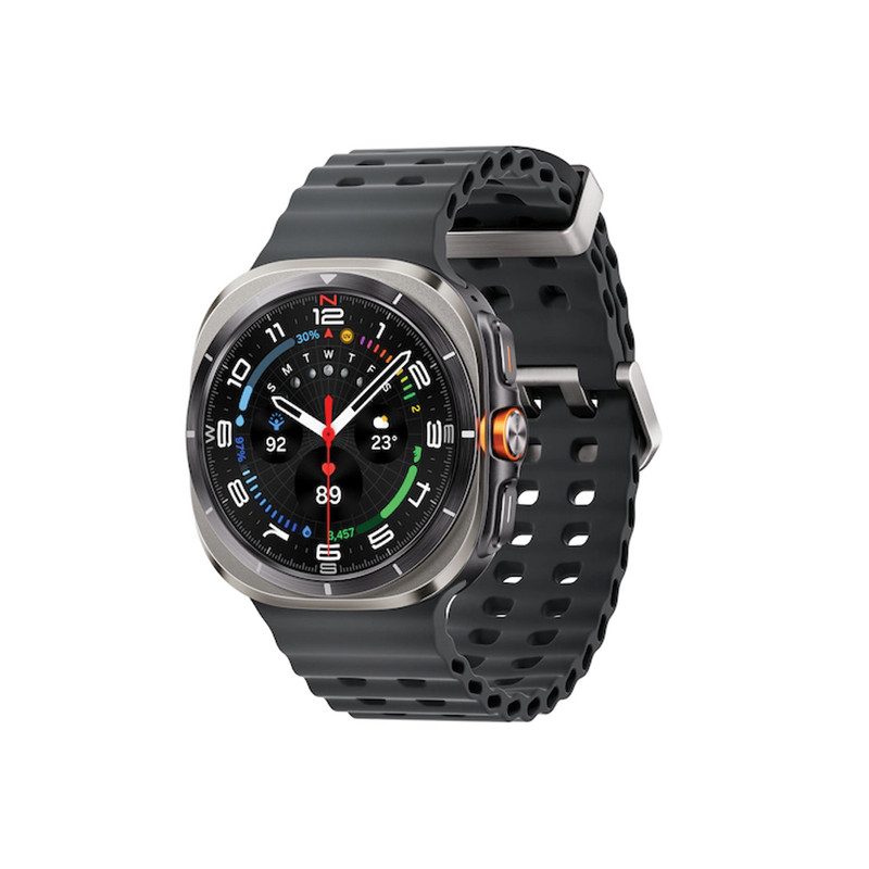 9debf7a16f50edc2984ef13103d3f870d84a44f3_1721146785 ساعت هوشمند سامسونگ مدل Galaxy Watch Ultra دارای قابلیت های کنترل موسیقی (Music Player)، قابلیت مکالمه از طریق بلوتوث، قابلیت تغییر طرح ساعت یا تم، صفحه همیشه روشن (Always-on Display)، پشتیبانی از دستیار صوتی بند سیلیکون - Image 1