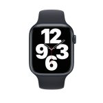 ساعت هوشمند اپل واچ سری 7 مدل 45mm Aluminum Case with Sport silicone Band - Image 2