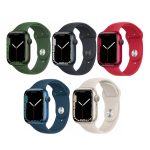 ساعت هوشمند اپل واچ سری 7 مدل 41mm Aluminum Case with Sport silicone Band - Image 11