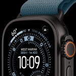 ساعت هوشمند 49 میلی متری اپل مدل Ultra 3 Black Titanium Case با بند Trail - Image 17