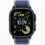 ساعت هوشمند 49 میلی متری اپل مدل Ultra 3 Black Titanium Case با بند Trail - Image 28