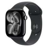 ساعت هوشمند 46 میلی متری اپل مدل Series 11 Aluminum Case با بند سیلیکونی