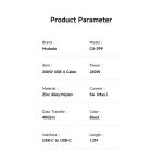 کابل USB-C مک دودو مدل CA-299 طول 1.2 متر - Image 11